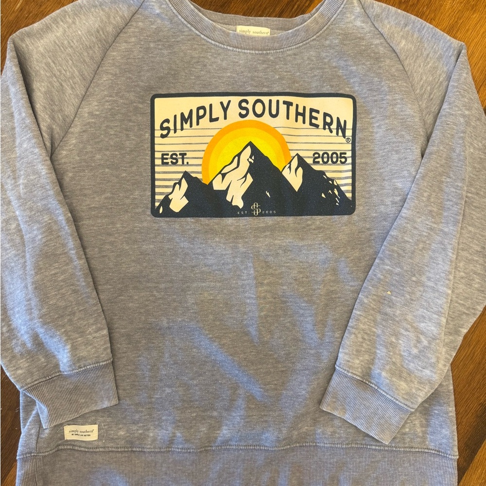 Simply Southern Gray Pullover